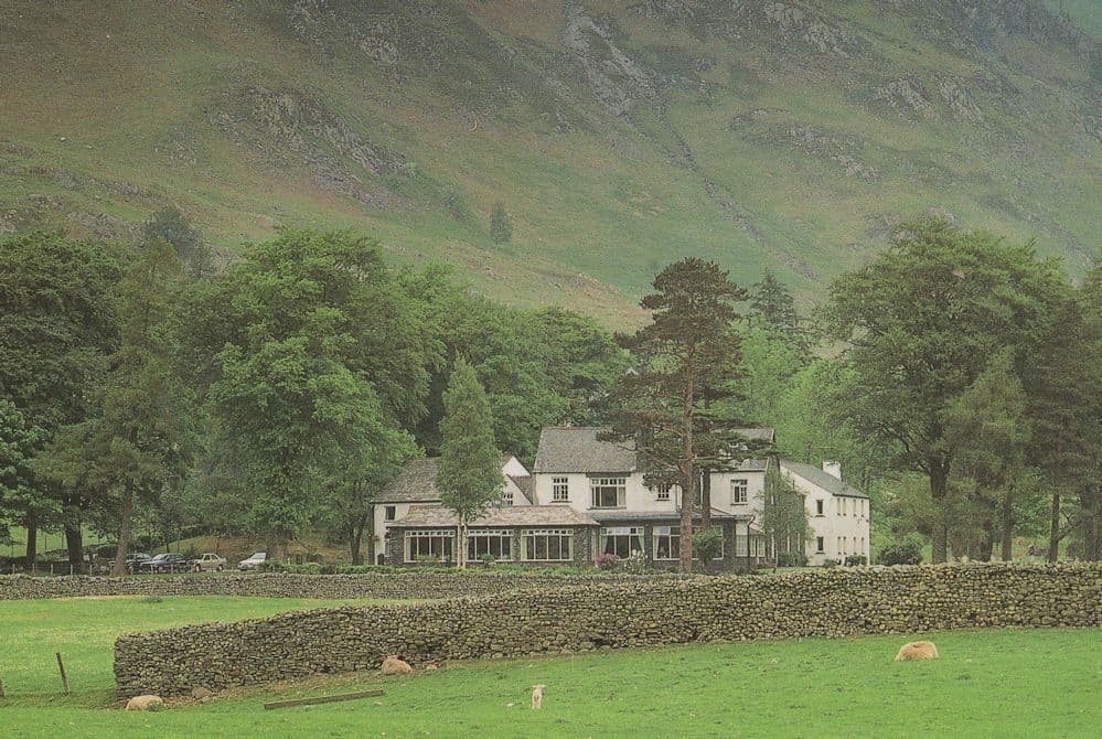 Borrowdale Gates Country House Hotel Keswick Cumbria Postcard