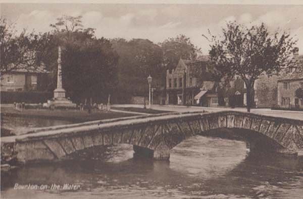 Bourton On The Water Gloucester Antique Postcard