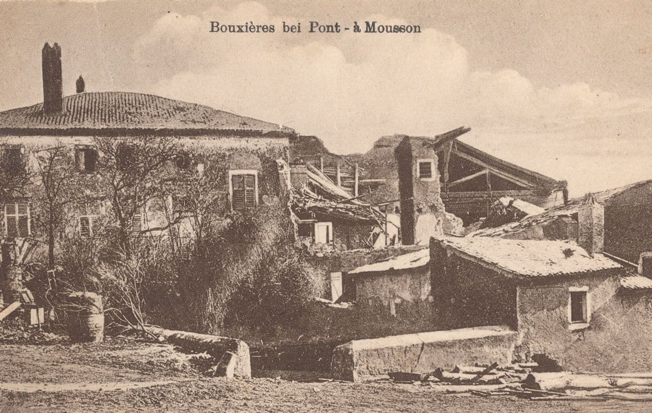 Bouxieres Bel Pont A Mousson 1917 WW1 French Postcard