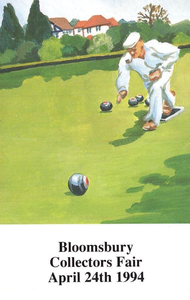 Bowling Green Game Limited Edition Fair Advertising Postcard