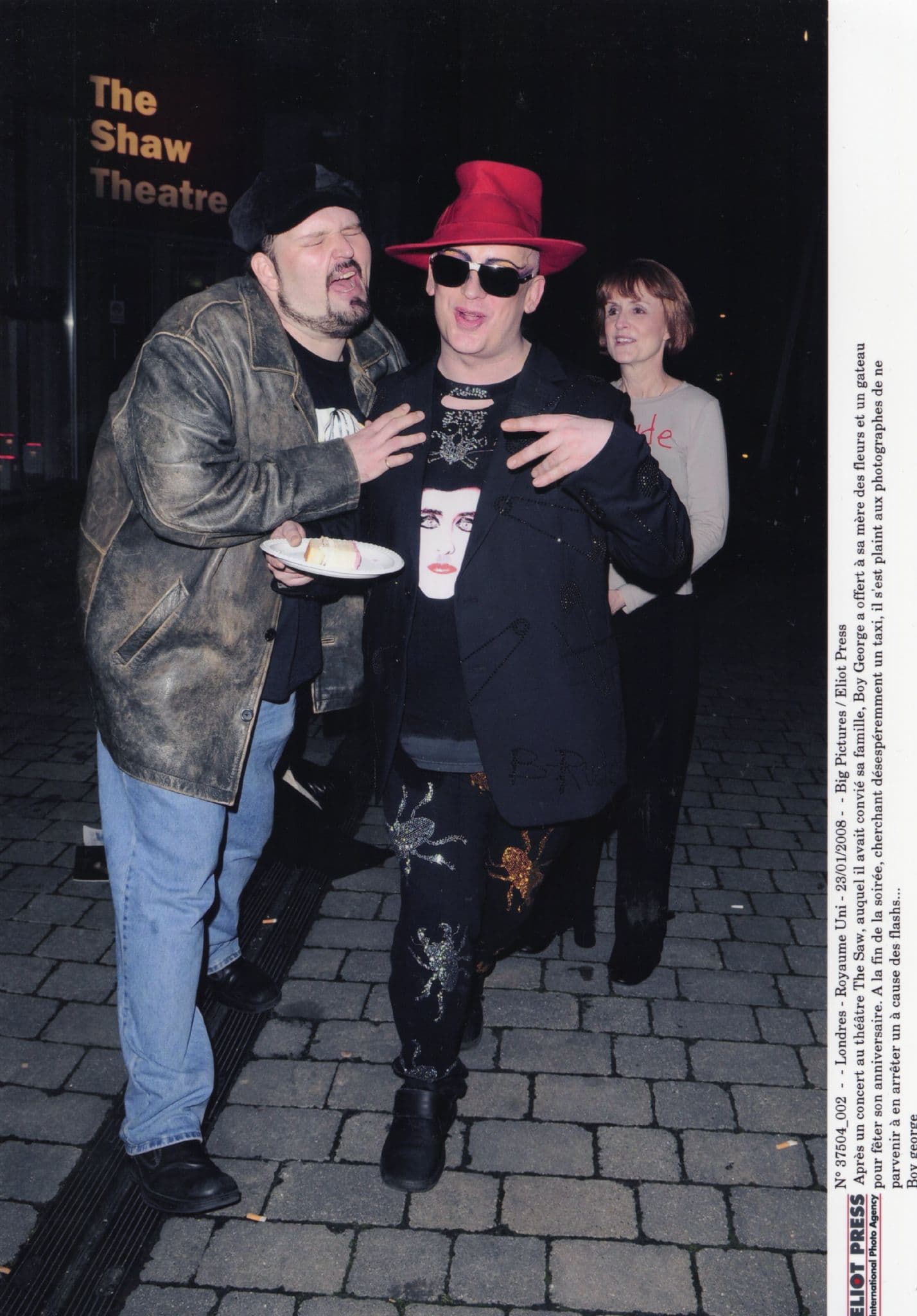 Boy George Live Shaw Theatre London 2008 Concert 10x8 PB French Press Photo