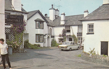 Boy Pulling Faces Hawkshead Fruit & Vegetables Corner Shop 3x 1970s Postcard s
