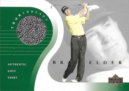 Brad Elder Original Shirt Golf Tour Rare Limited Threads Card