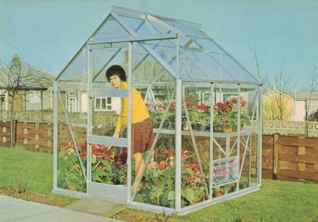 Bradford Gardeners Gardening Centre 1980s Advertising Postcard