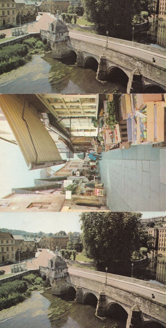 Bradford On Avon River Bridge Shambles Lyons Maid Ice Cream Wilts 3 Postcard s