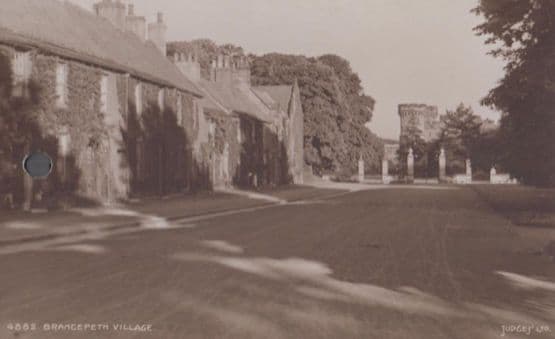 Brancepeth Village Durham Vintage Postcard