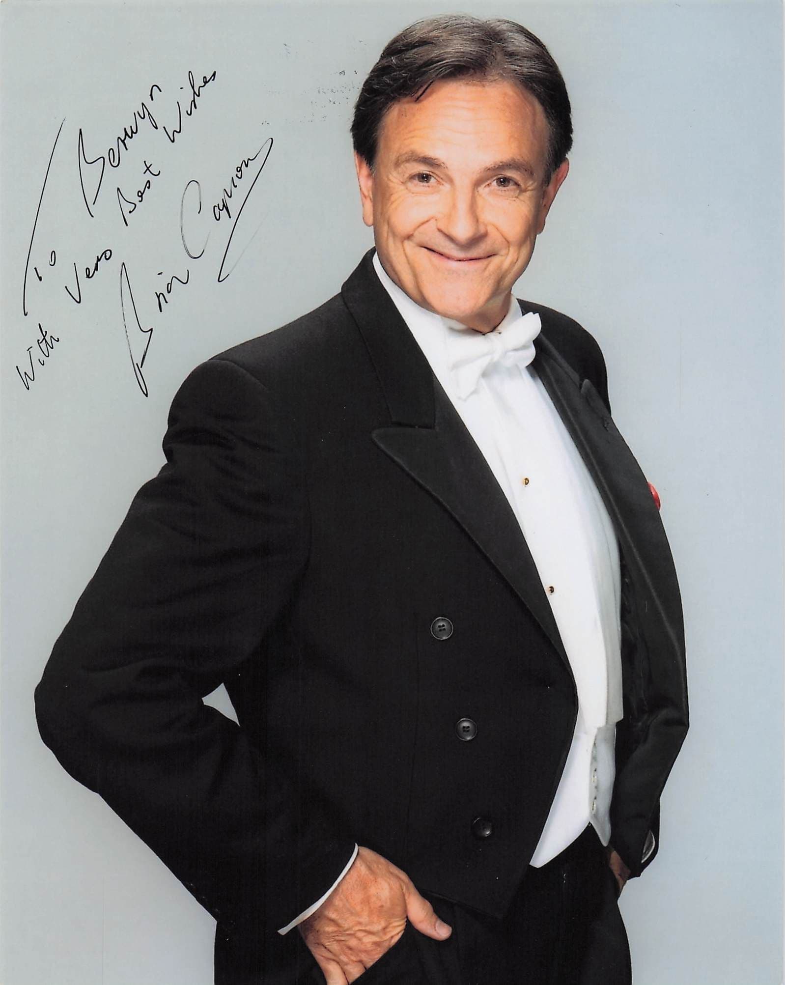 Brian Capron of Grange Hill 10x8 Hand Signed Photo