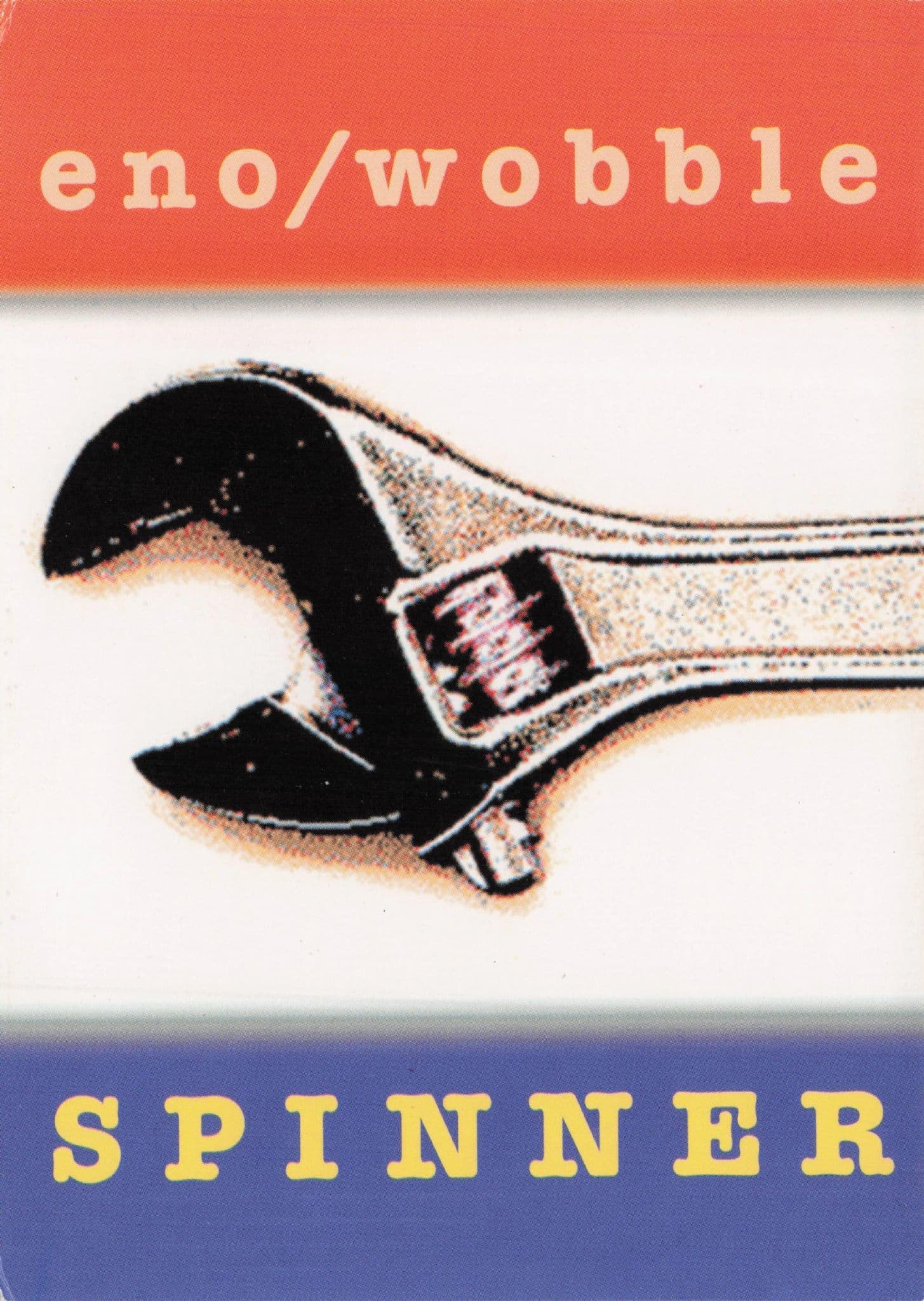 Brian Eno Spanner Jah Wobble CD Launch Advertising Postcard