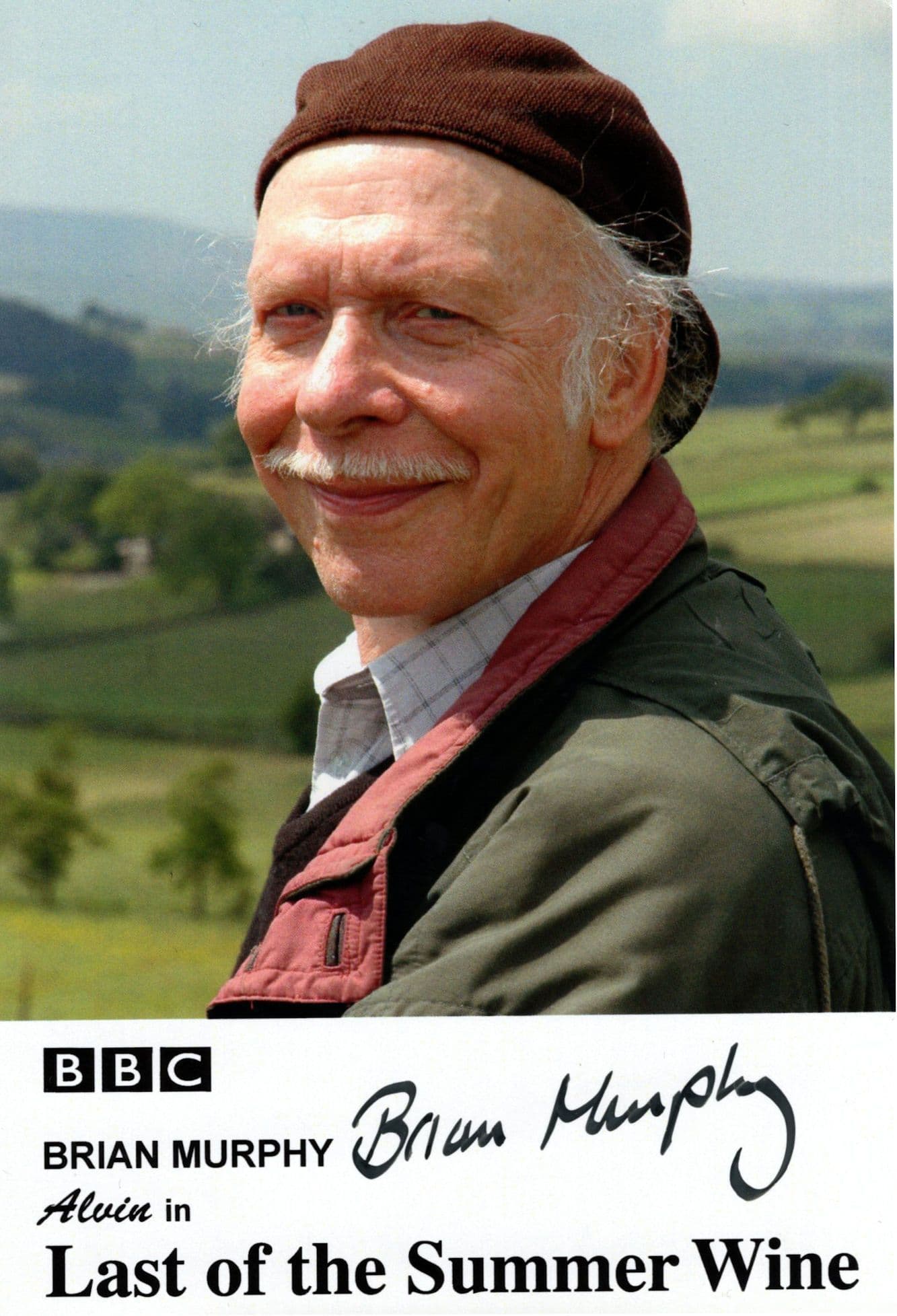 Brian Murphy in Last Of The Summer Wine RARE Hand Signed Cast Card Photo