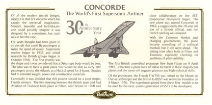 Brian Trubshaw Concorde Benham Millennium Pilot Hand Signed Flown FDC