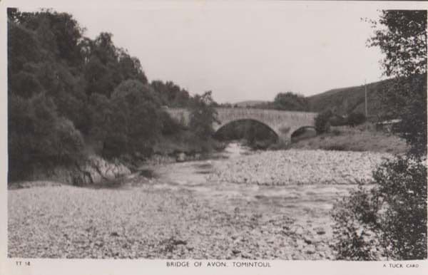 Bridge Of Avon Taunton Scotland Mint Real Photo Postcard
