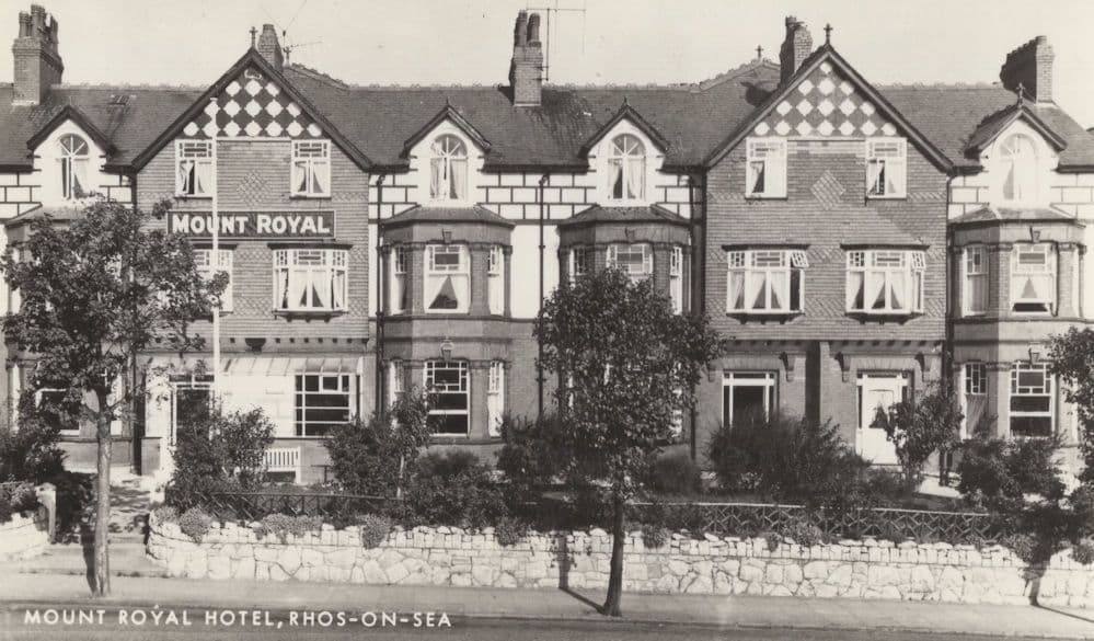 Bridgend House Hotel Callander Scottish RPC Postcard