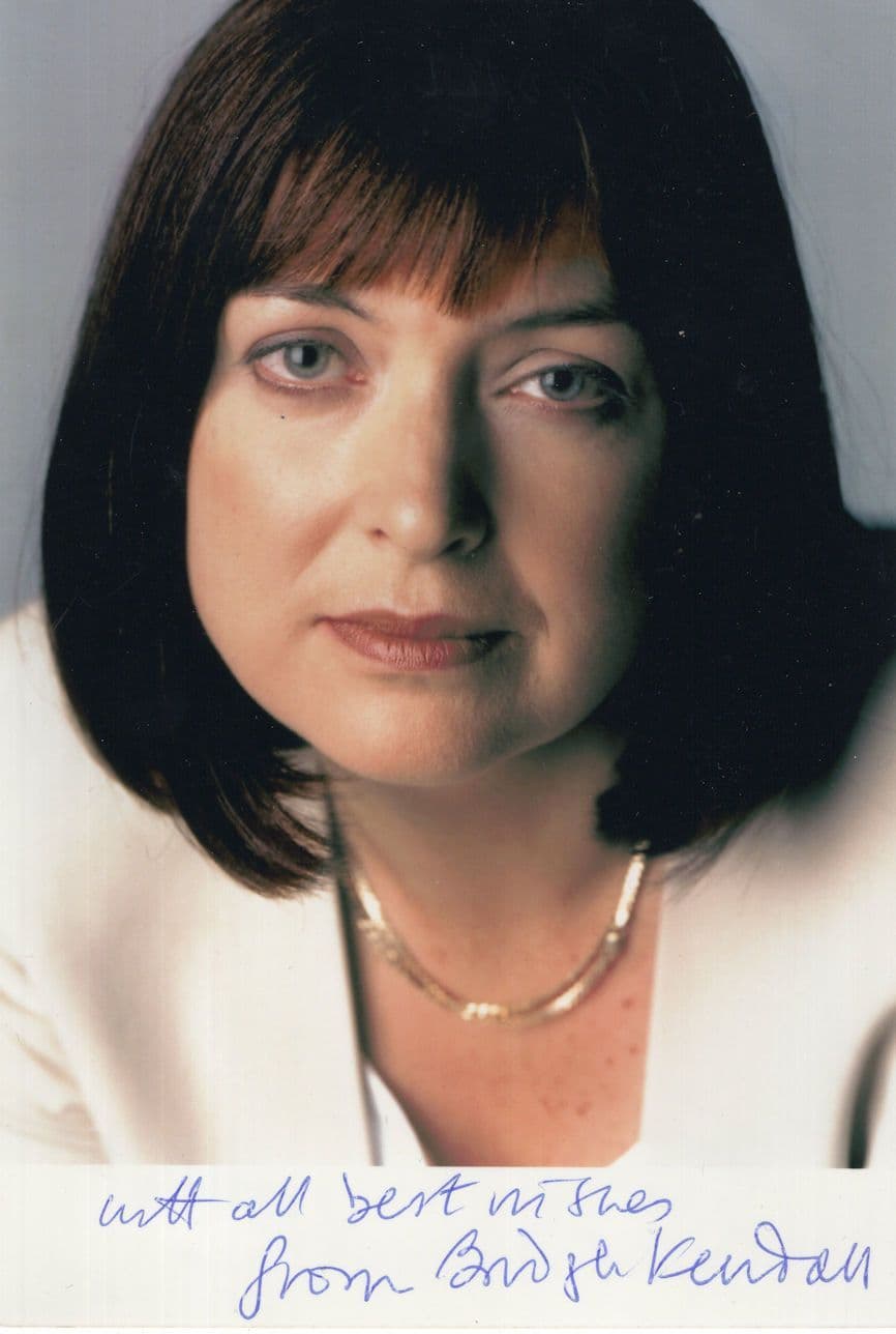 Bridget Kendall BBC News Putin Journalist Hand Signed Photo
