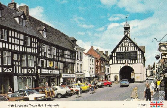 Bridgnorth Boots The Chemists 1970s Postcard