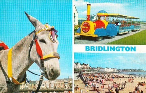 Bridlington The Burlington Belle Train Yorkshire Sewerby Park 1960s Postcard