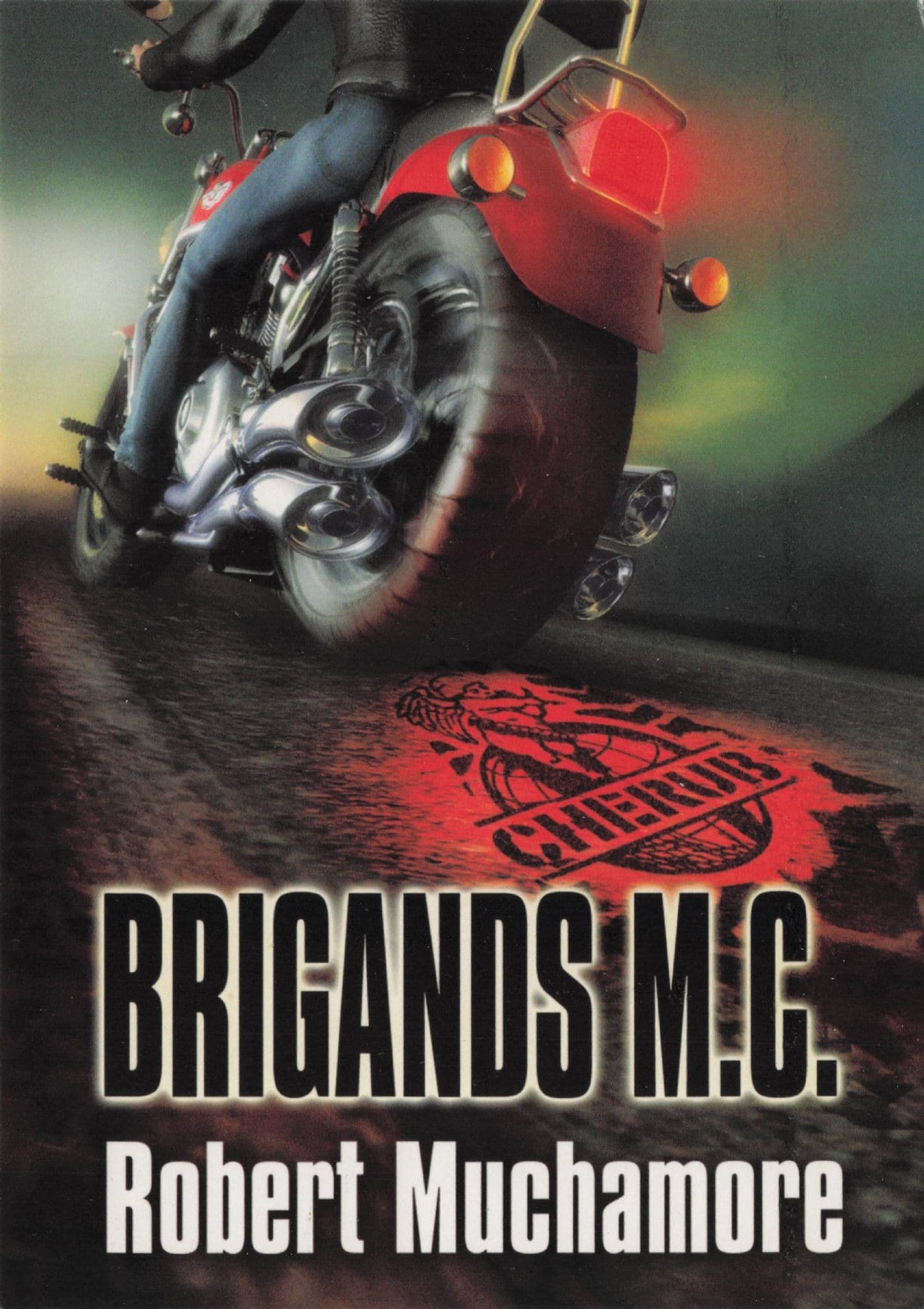 Brigands MC Robert Muchamore Book Motorbike Cover Advertising Postcard