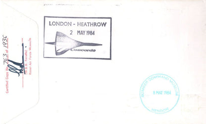 Bristol Aviation Plane KG Lewis RAF Captain Mayor MULTI Hand Signed FDC