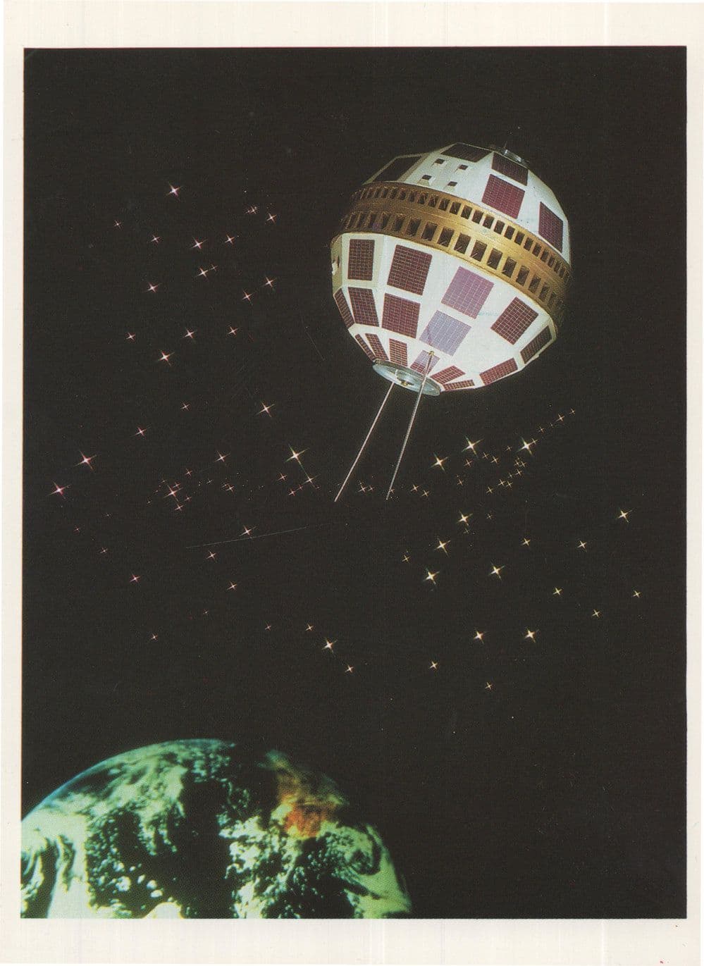 British Telecom First Telecommunications Satellite FDC Postcard