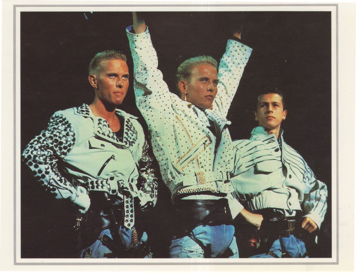 Bros Boyband Live In Australia Postcard