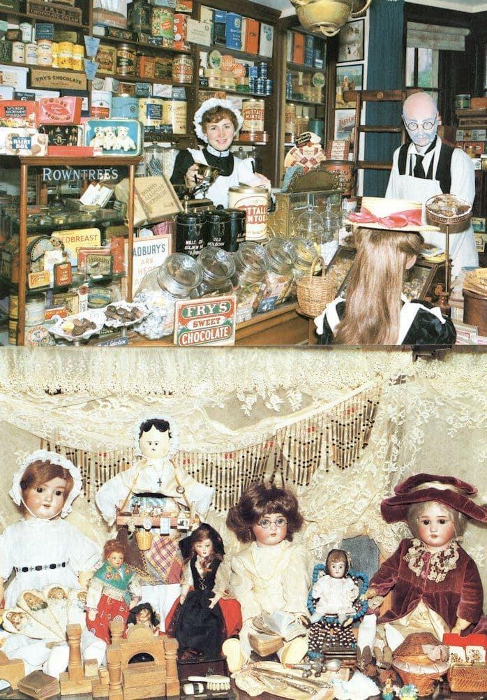 Buckleys Museum Of Shops Confectionery Sussex Dolls 2x Postcard s
