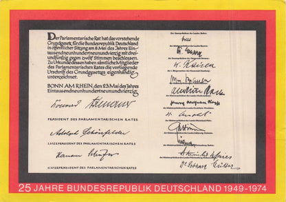 Bundesrepublik Deutschland Phonix Relief German 1974 FDC Postcard