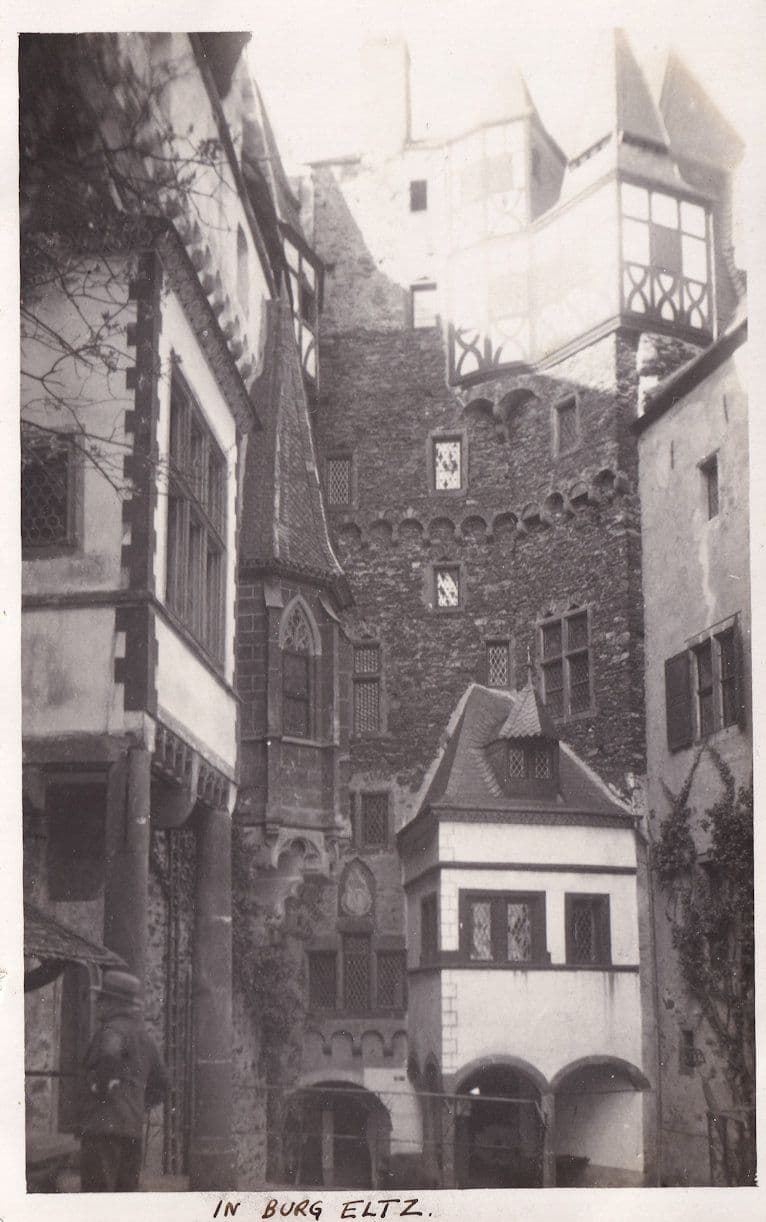 Burg Eltz German Vintage Real Photo Postcard
