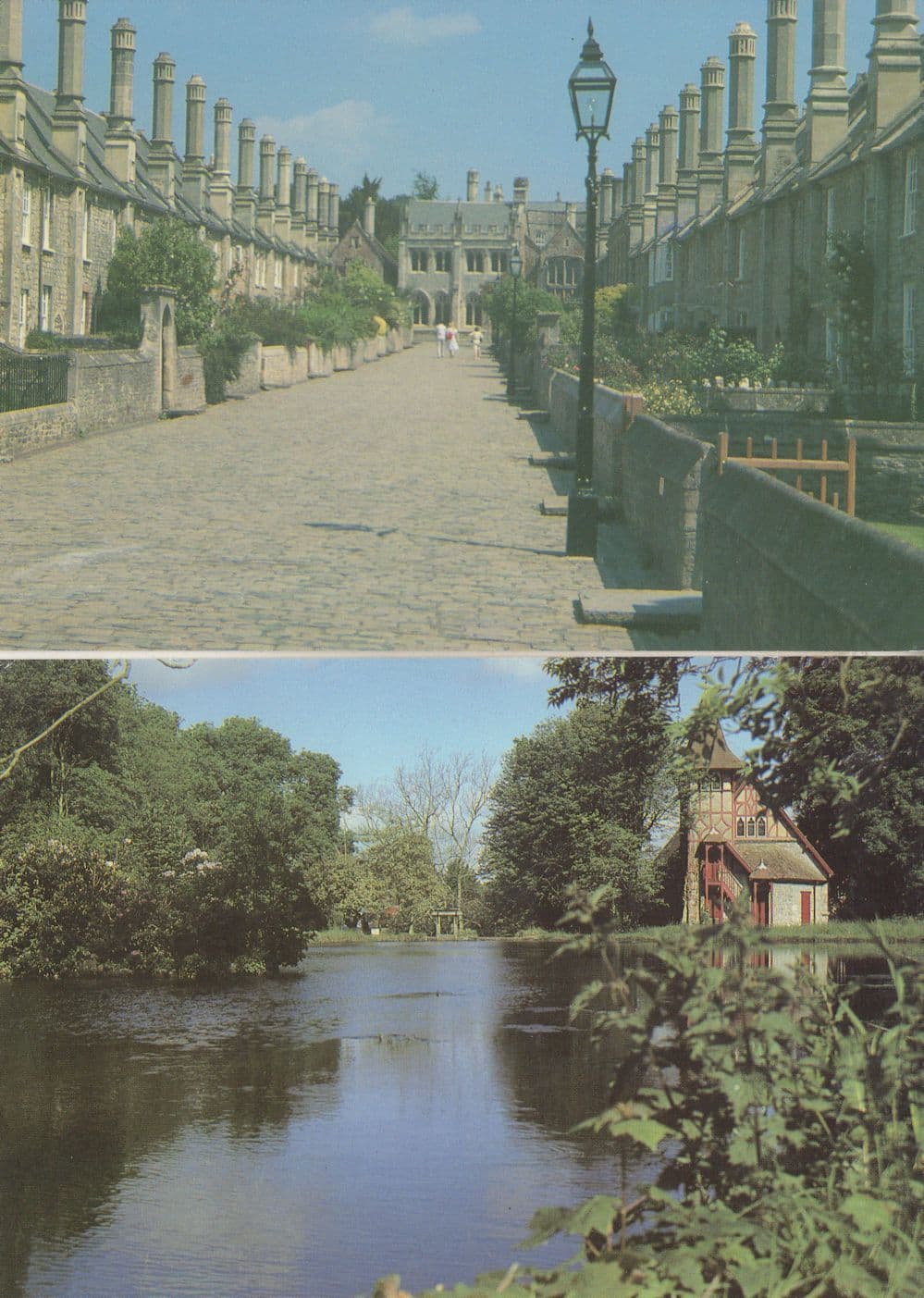 Burrington Restaurant Somerset Stunning River Waterside 2x Postcard