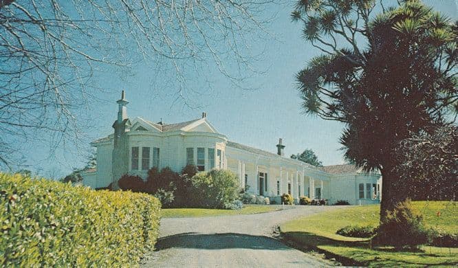 Bushy Park Reserve Wanganui New Zealand Postcard