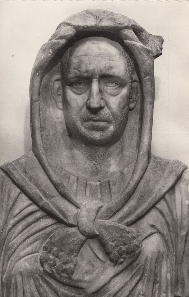 Buste Hercule Bust Of Hercules French Alaoui Museum Postcard