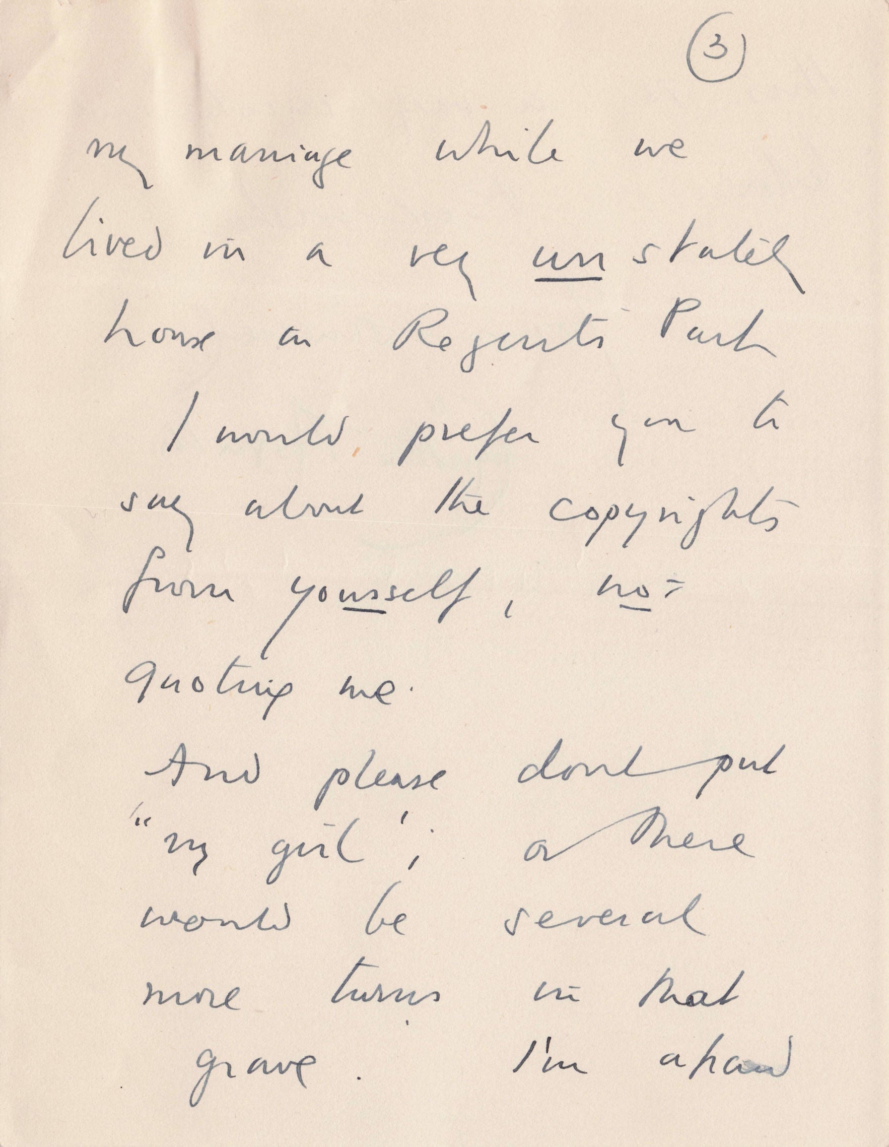 Lady Cynthia Asquith Interview & 4 Page Hand Written & Signed Headed Paper Letter