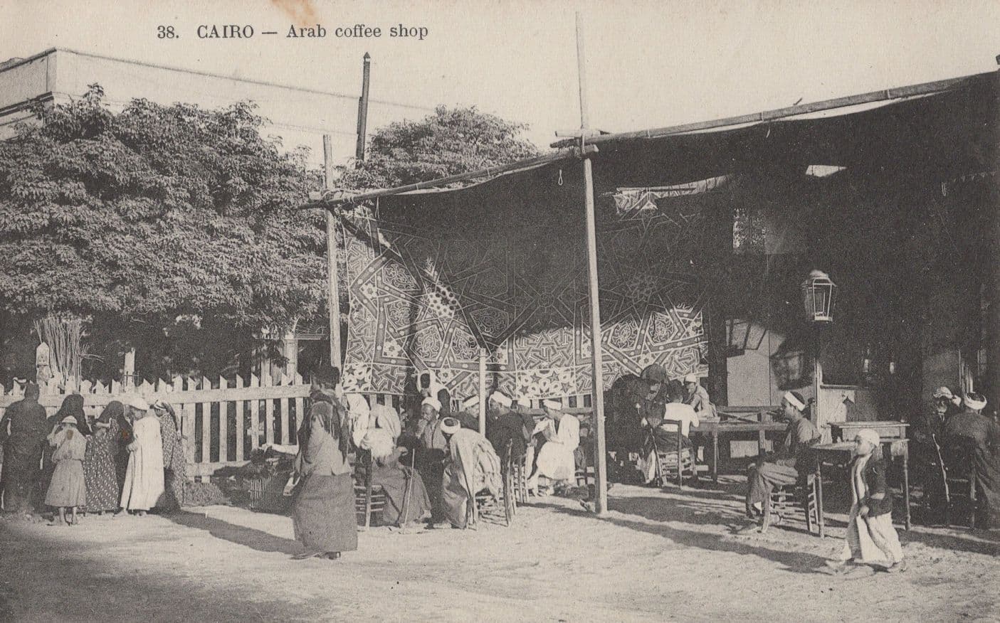 Cairo En Route For The Fields Arab Steet 4x Egypt Old Postcard s