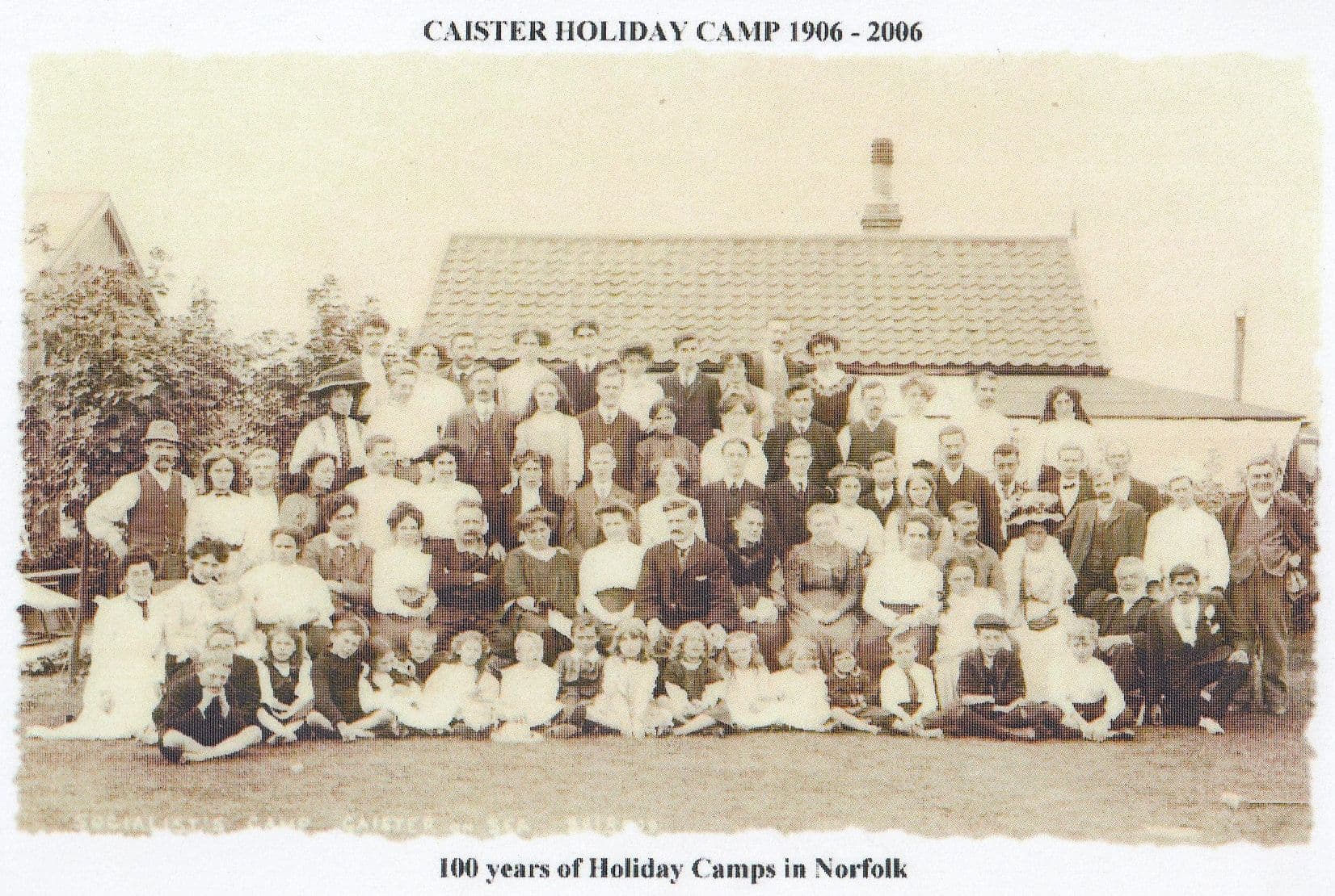 Caister Holiday Camp Norfolk 100 Year Anniversary Postcard