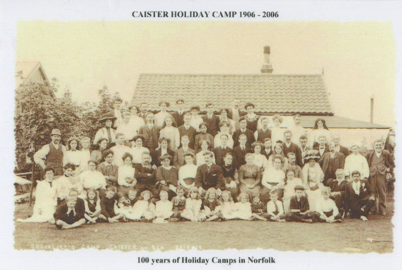 Caister Holiday Camp Norfolk 100th Anniversary Postcard