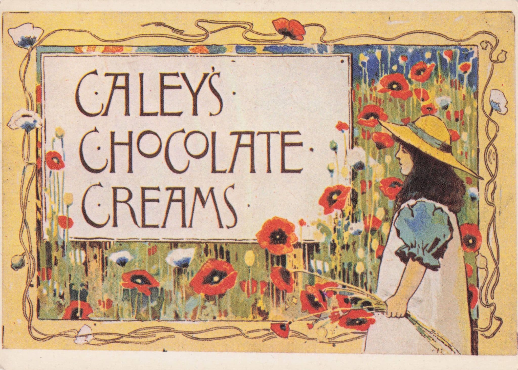 Caley's Favourite Chocolates Alfred Munnings Art Painting Advertising Postcard