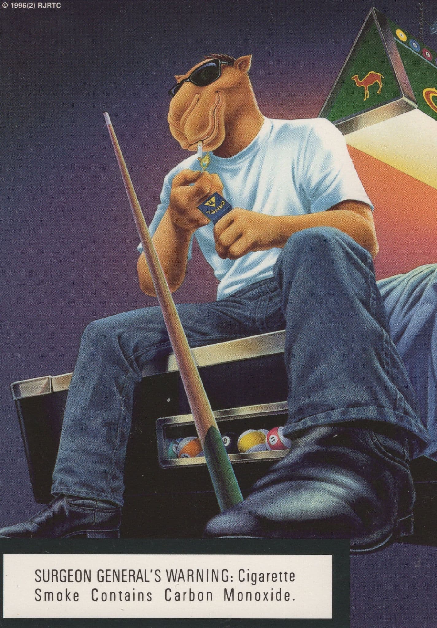 Camel Lights Cigarette Advertising Playboy Magazine Postcard