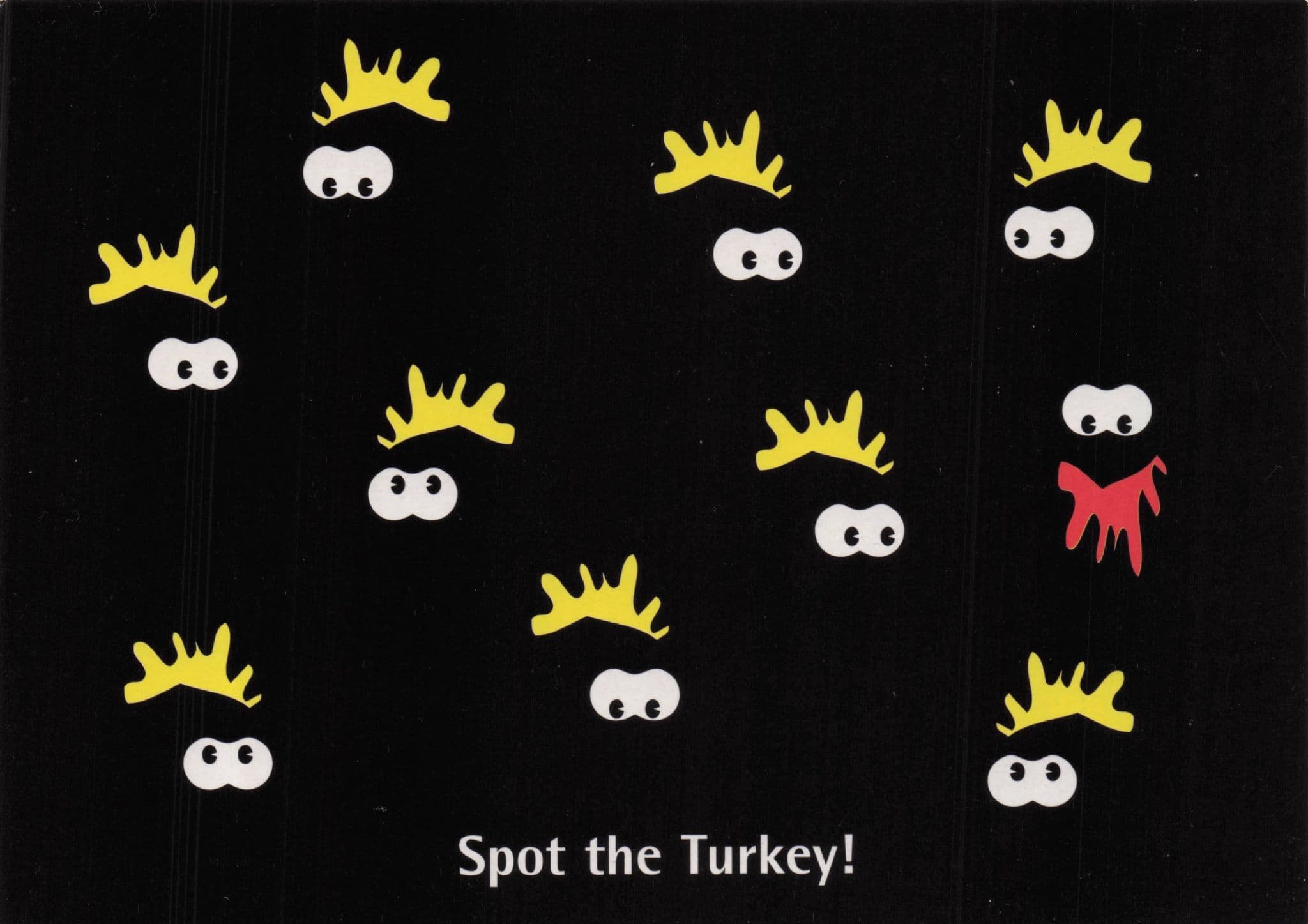 Can You Spot An Oscar Movie vs Turkey Barry Norman Competition Postcard