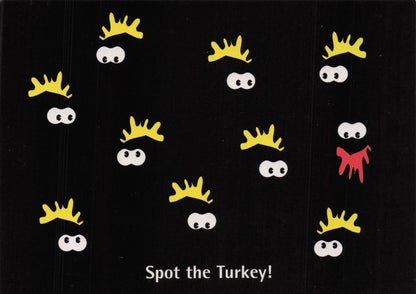Can You Spot An Oscar Movie vs Turkey Barry Norman Competition Postcard