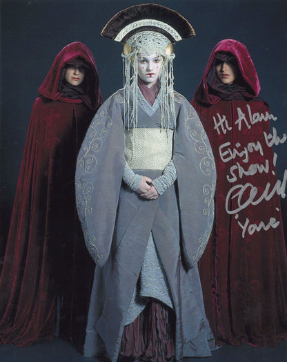 Candice Orwell Star Wars Ultimate 10x8 Hand Signed & COA 2x Photo s