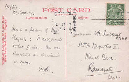 Canynges St Mary Redcliffe Bristol RP Phillimore Old History Postcard