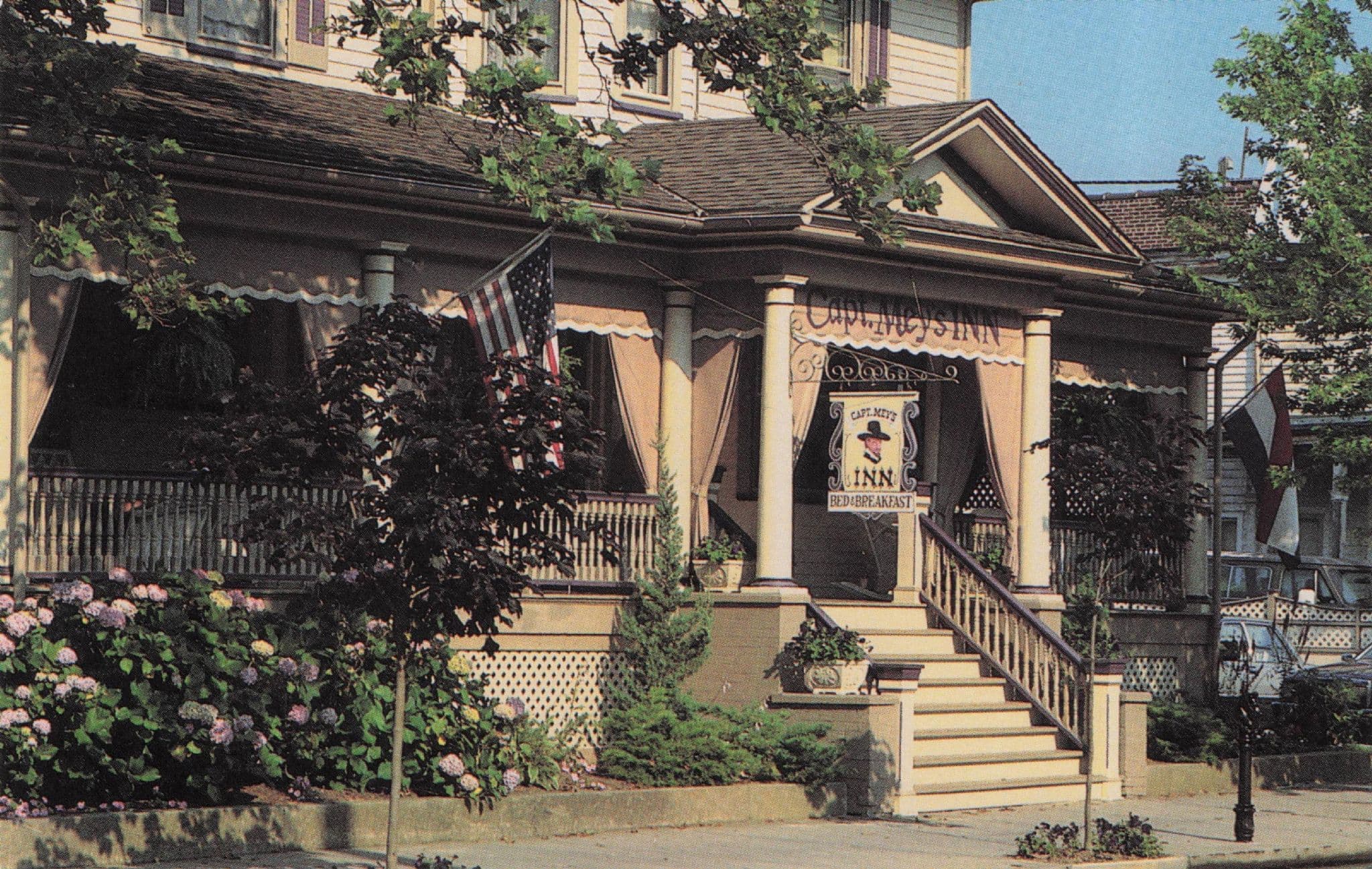 Capt Mey's Inn Cape May New Jersey USA Postcard