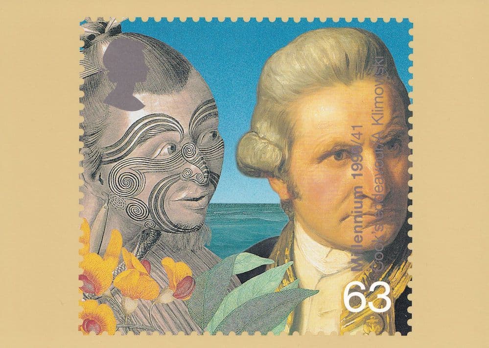 Captain Cook Royal Mail Limited Edition Postcard
