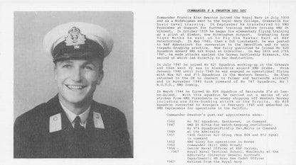 Captain ES Carver FA Swanton Sinking Of The Bismarck WW2 Hand Signed FDC
