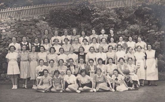Cardigan Wales Adventurers Camp Welsh School Outing Trip Old Real Photo Postcard