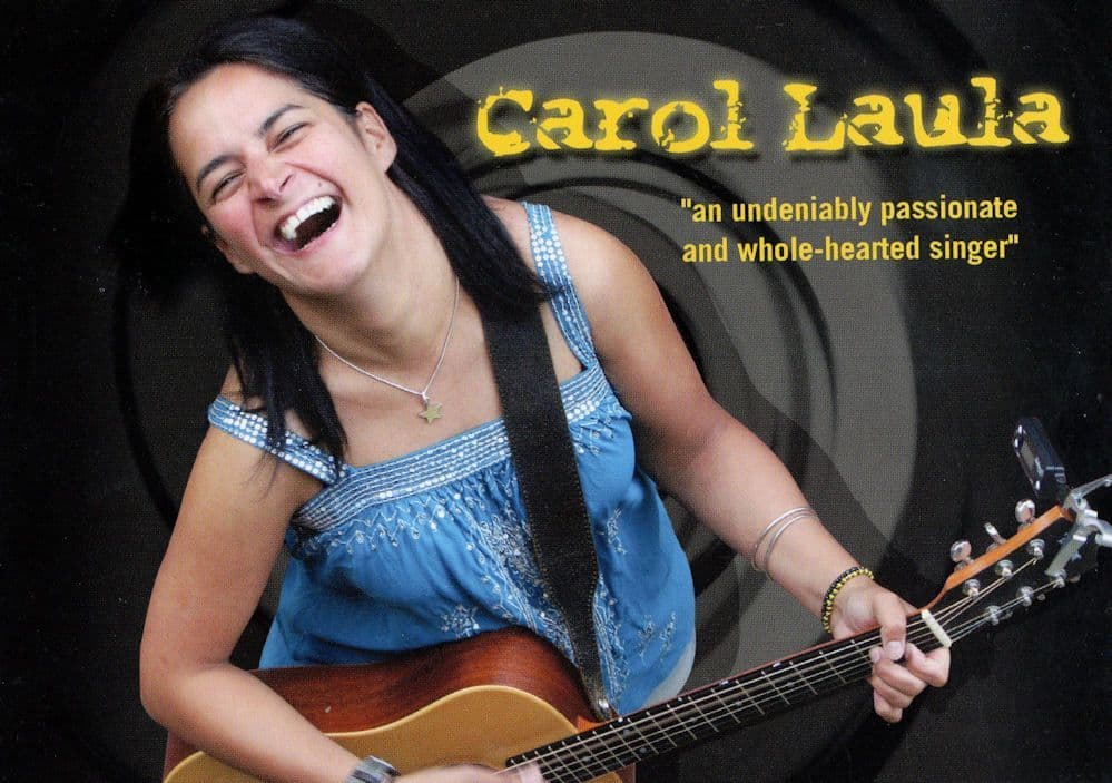 Carol Laula  Scottish Pop Singer Hand Signed Photo