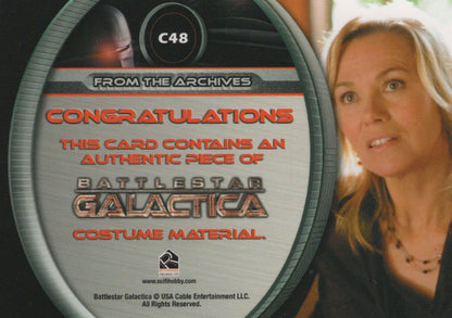 Carolanne Adama Battlestar Galactica Real TV Show Costume Relic Card