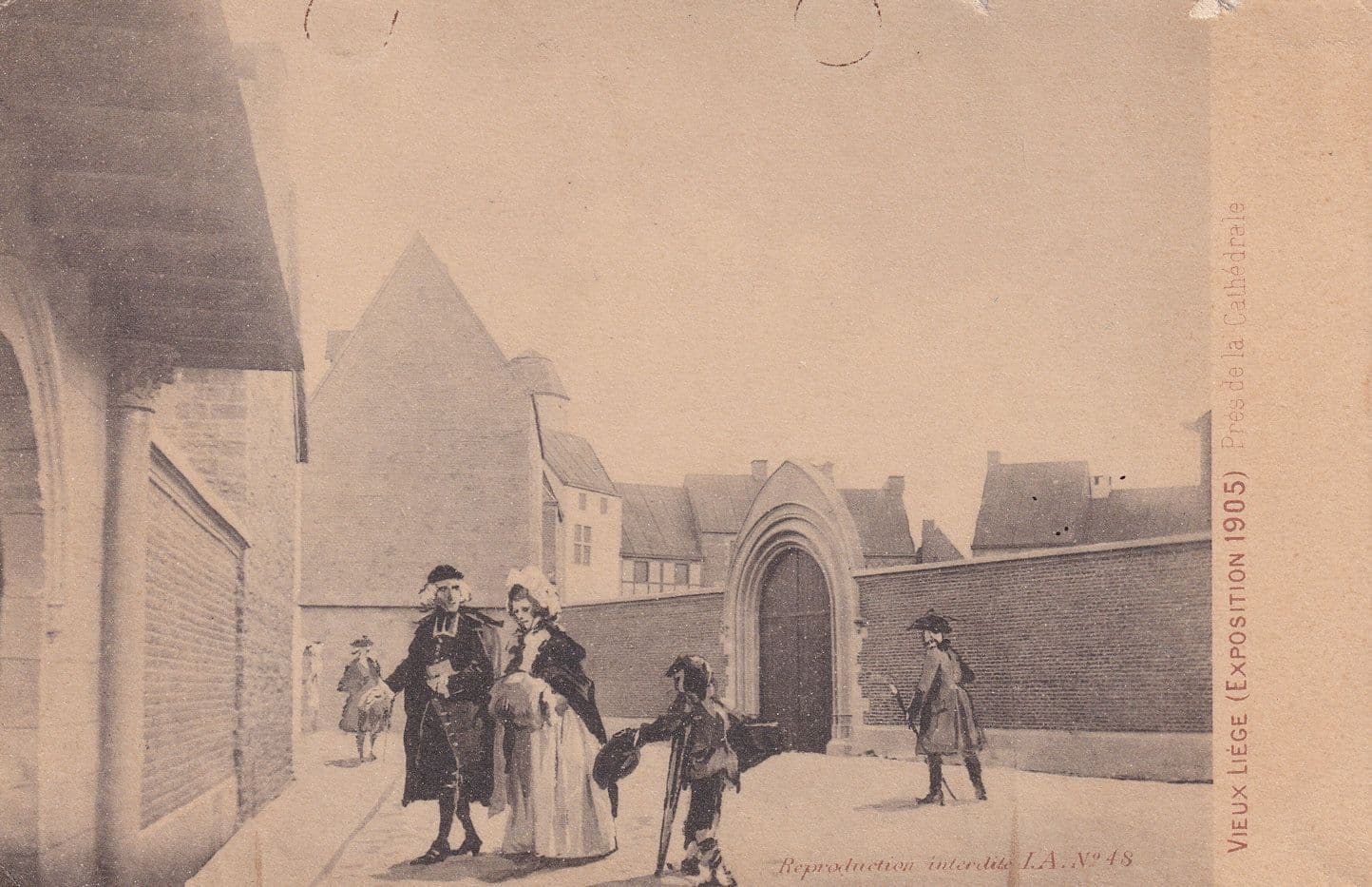 Carte Postale Officielle Exposition 1905 French Award Painting Postcard