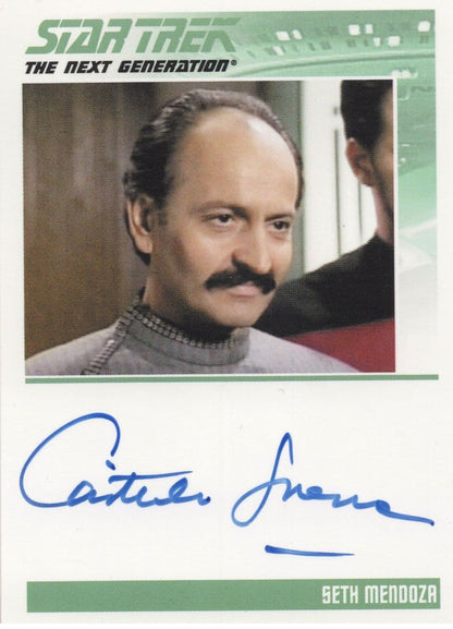 Castulo Guerra Star Trek Hand Signed Photo Autograph Card