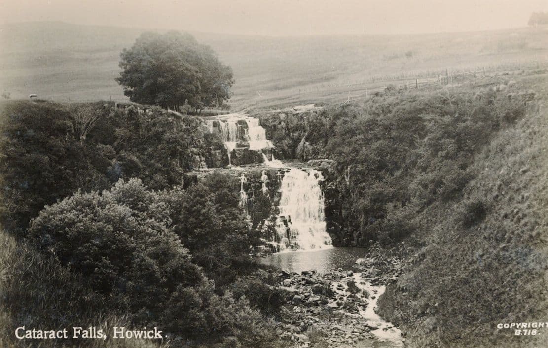 Cataract Falls Howick South Africa Real Photo Postcard