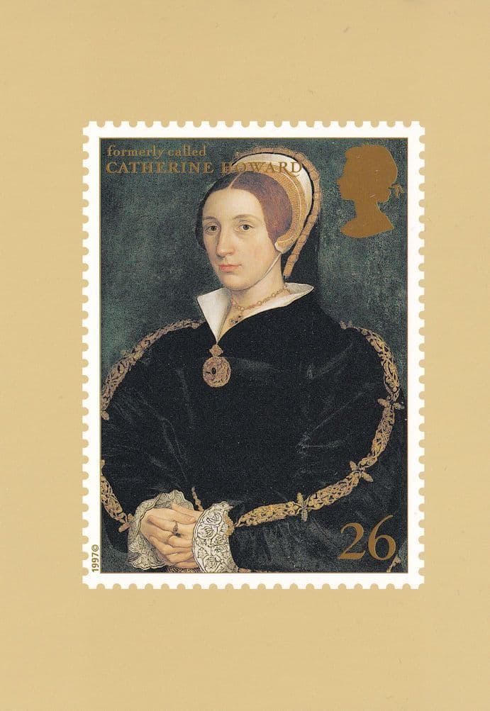 Catherine Howard Henry VIII Wife Limited Edition Postcard