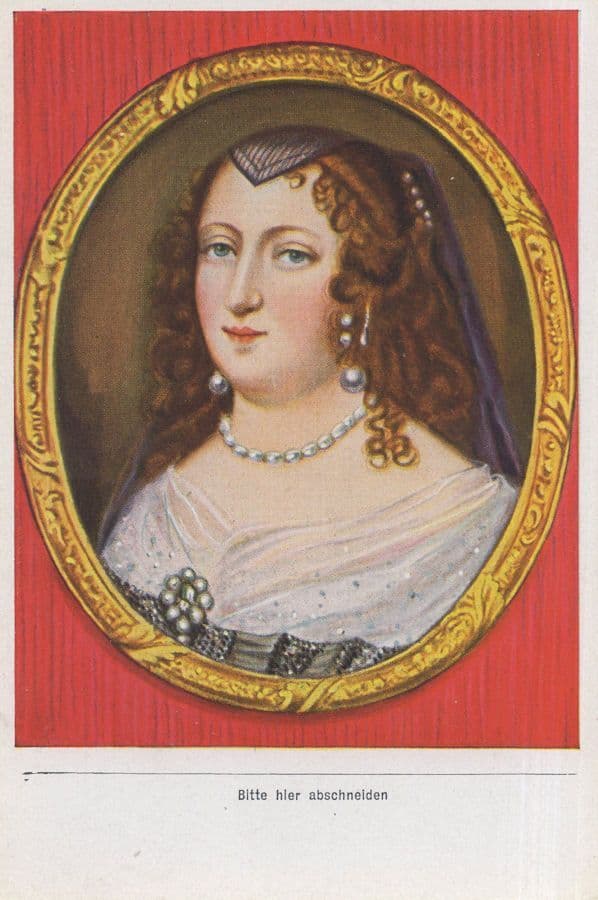 Catherine The Great Empress Of Russia Old Painting Cigarette Card